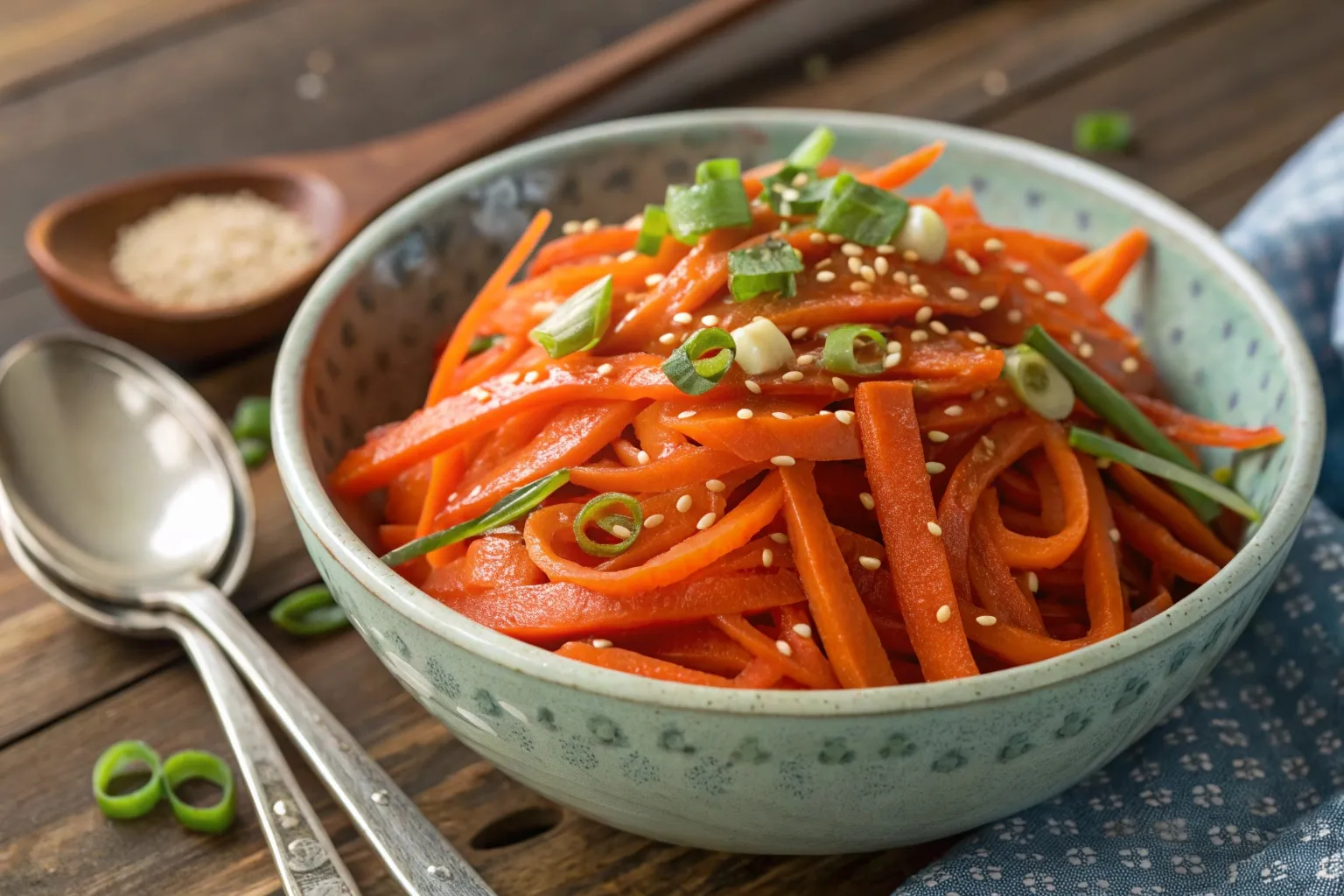 Морква по-корейськи