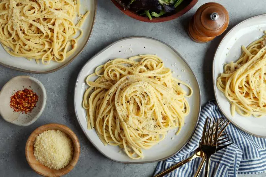 Recipe photo: Вершкова гарбузова паста з італійською ковбасою