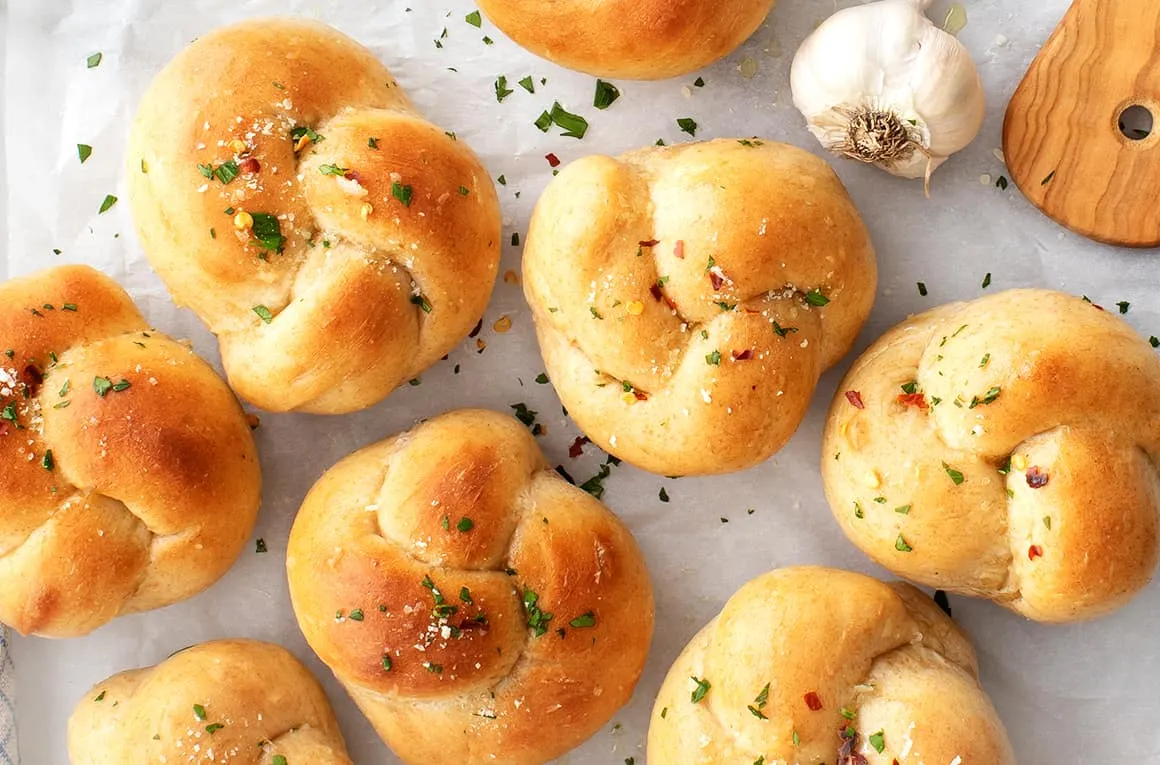 Recipe photo: Часникові вузлики