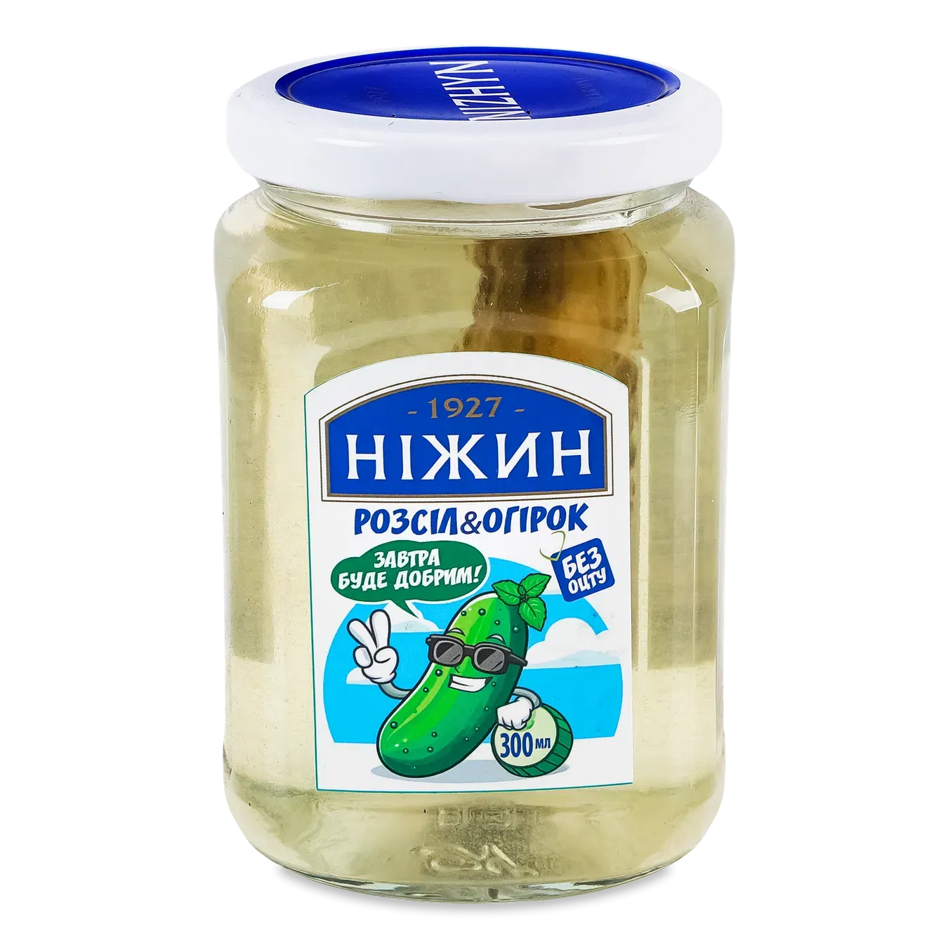 Розсіл Ніжин огірковий з солоним огірком пастериз - Фото 1