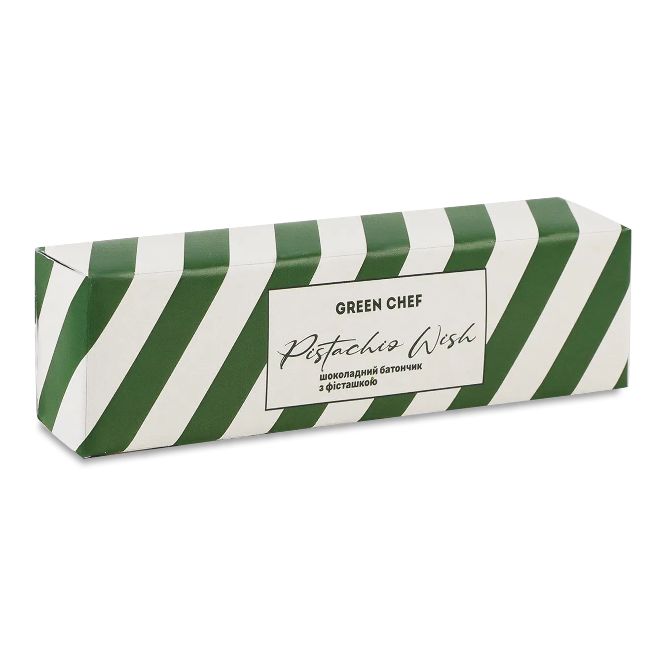 Батончик Green Chef Pistachio wish шокол з фісташ - Фото 1