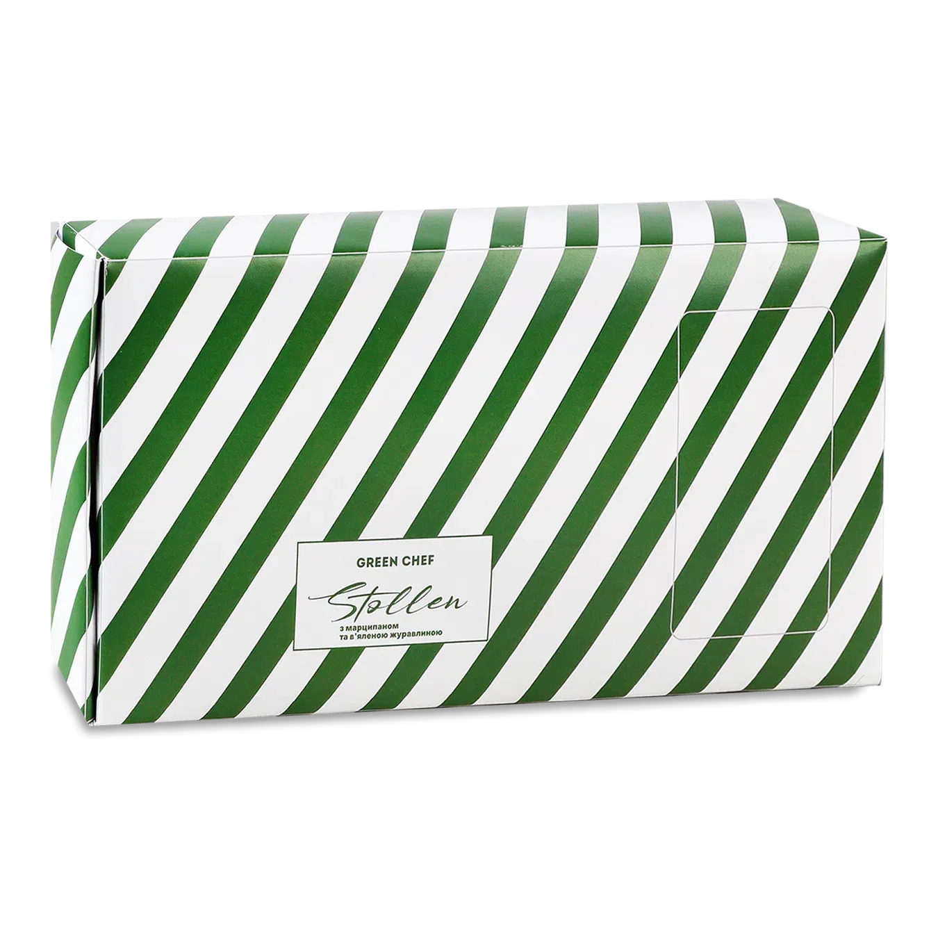 Штолен Green Chef Stollen з марципан та журавлиною - Фото 1