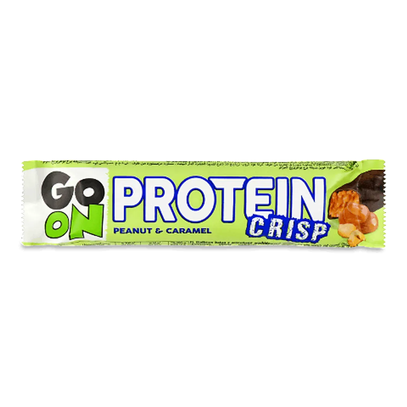 Батончик Go On Protein Crisp Bar Peanut&Caramel - Фото 1