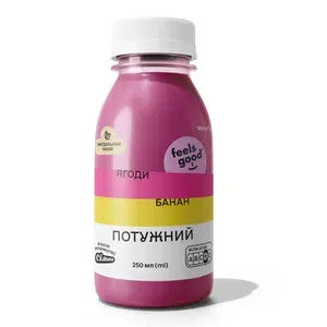 Напій Feels good мигдальний з ягодами та бананом - Photo 1