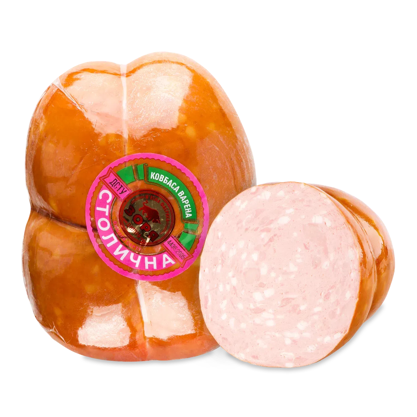 Ковбаса «Зоря Дніпра» «Столична» варена в/ґ - Фото 1