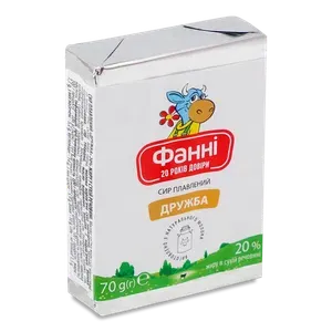 Сир плавлений Фанні Дружба 20% - Photo 1