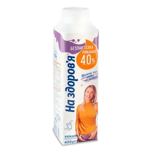 Ряжанка «На здоров'я» безлактозна 4% - Photo 1