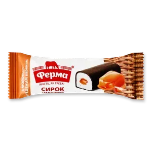 Сирок глазурований Ферма зі згущеним молок 23% - Photo 1