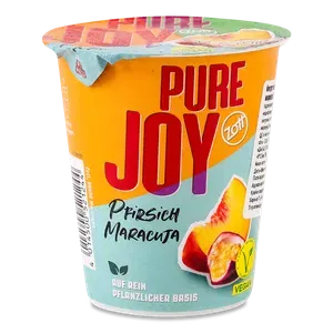 Йогурт Pure Joy кокос-вівсяний зі смаком персика і маракуйї - Photo 1