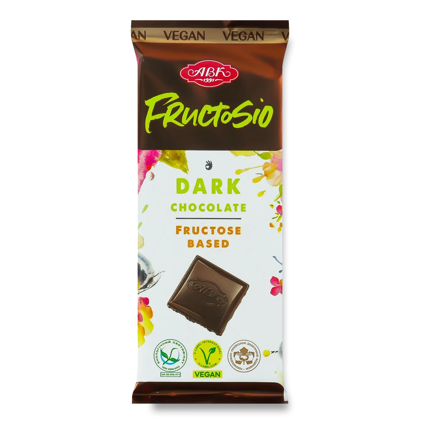 Шоколад «АВК» без цукру діабетичний продукт - Фото 1