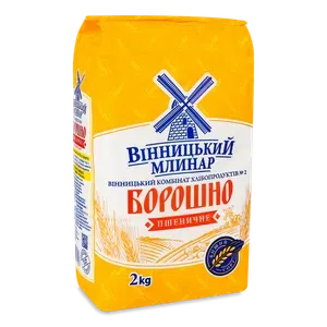 Борошно «Вінницький млинар» пшеничне вищого ґатунку - Photo 1