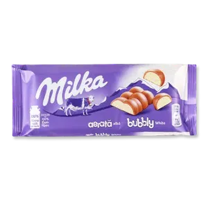 Шоколад молочний Milka з білим пористим шоколадом - Photo 1