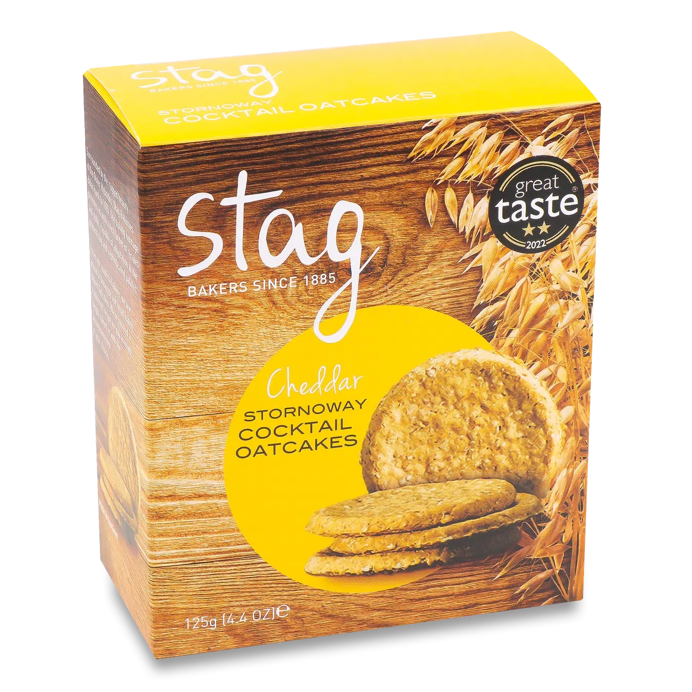 Крекери Stag вівсяні з сиром чеддер - Фото 1