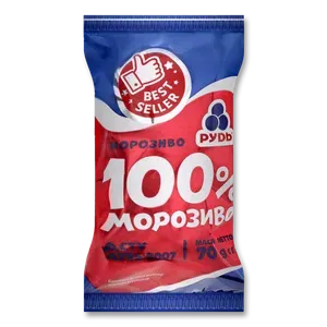 Морозиво «Рудь» «100% морозиво» у стаканчику - Photo 1