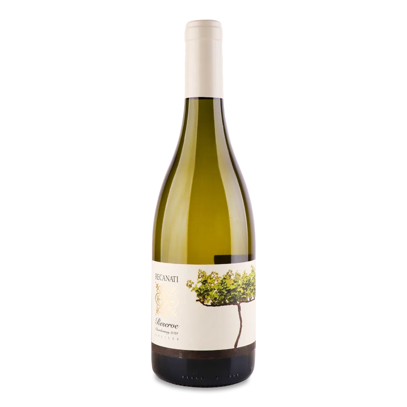 Вино Recanati Single Vineyard Chardonnay Reser біле - Фото 1