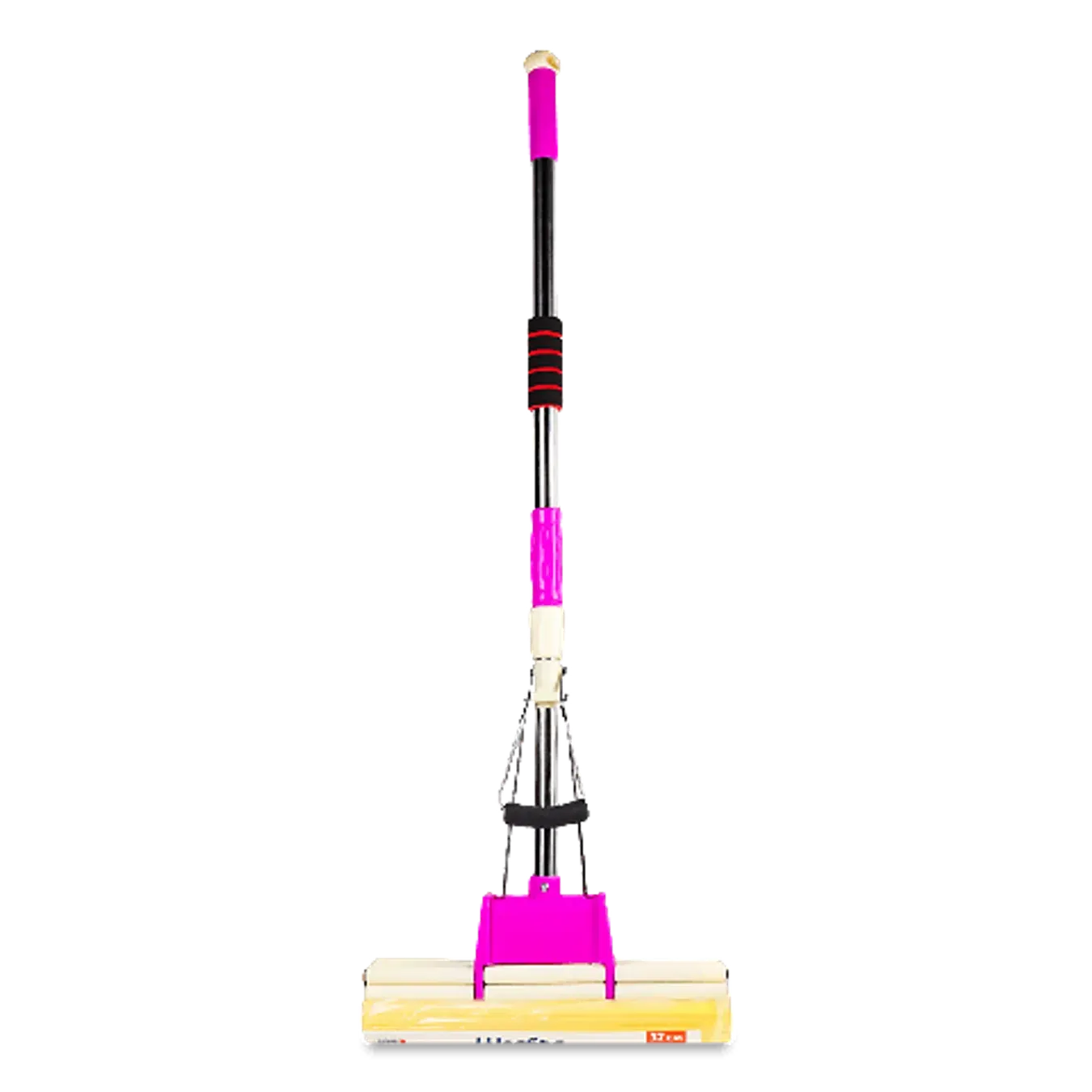Швабра «Повна Чаша»® з телескопічною ручкою та функцією віджимання 32 см - Фото 1
