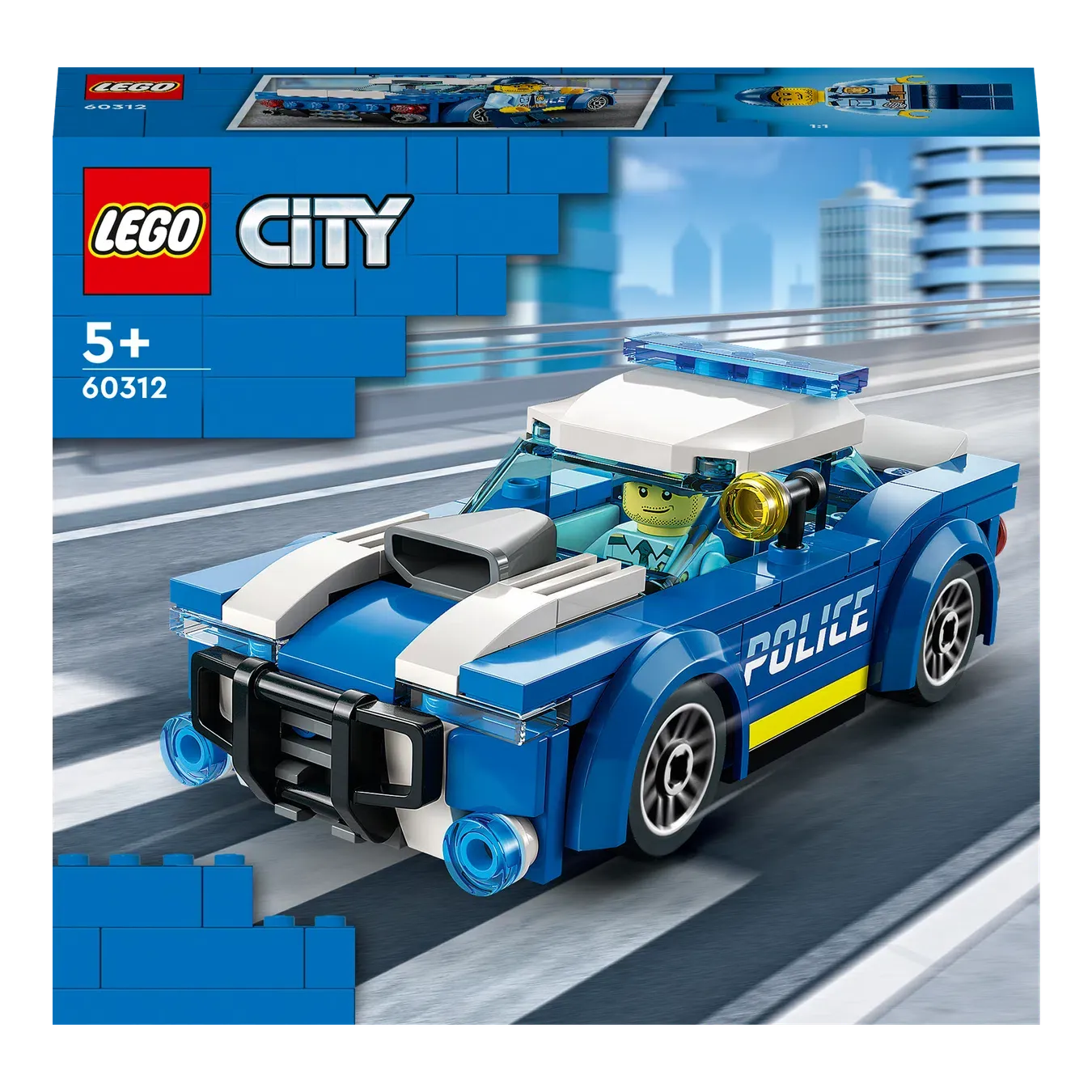Конструктор Lego City Поліцейський автомобіль 60312 - Фото 3