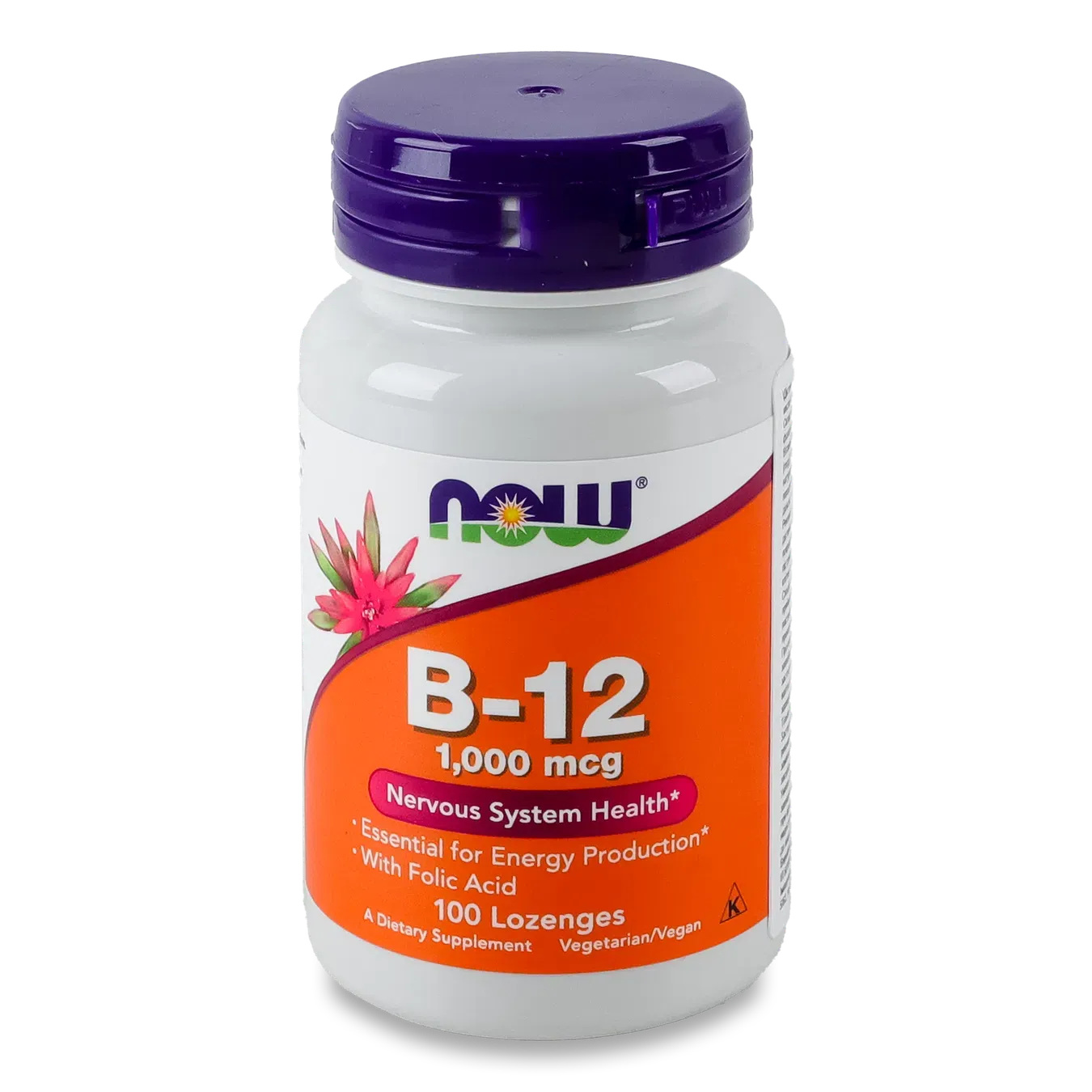 Добавка дієтична Now Вітамін B-12 1000 мкг - Фото 1