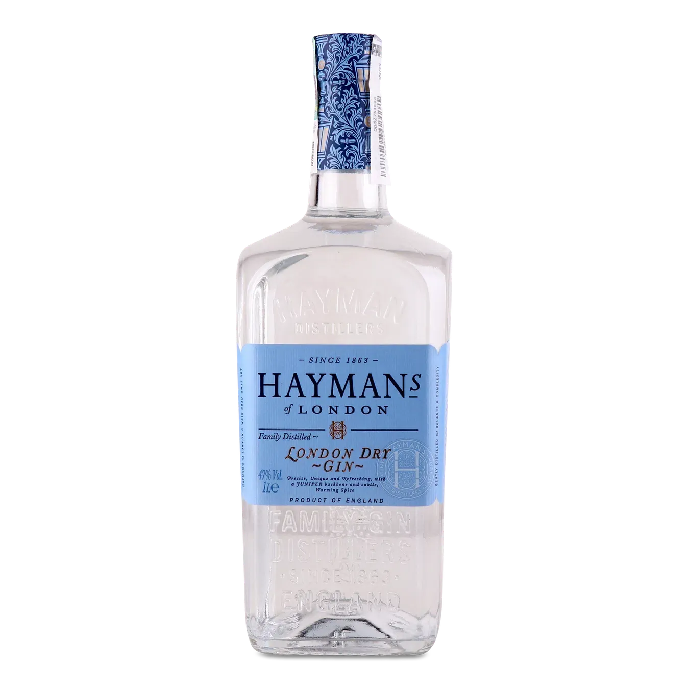 Джин Hayman's London Dry Gin 47% - Фото 1