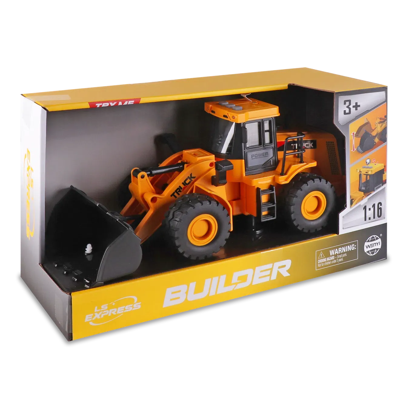 Іграшка Бульдозер інерційний 985855 - Фото 1