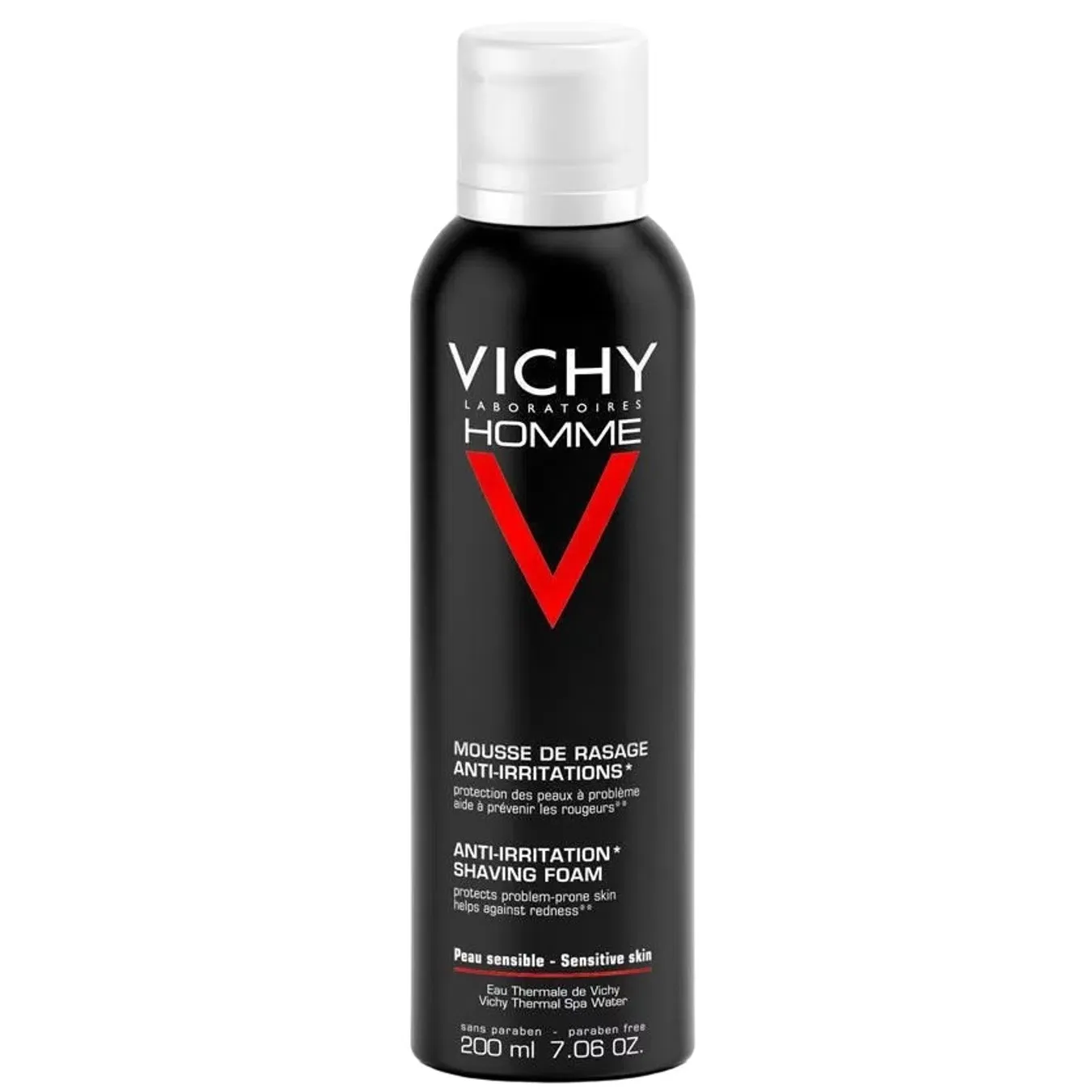 Піна Vichy (Віши) Homme (Ом) для гоління чутливої шкіри 200 мл - Фото 1