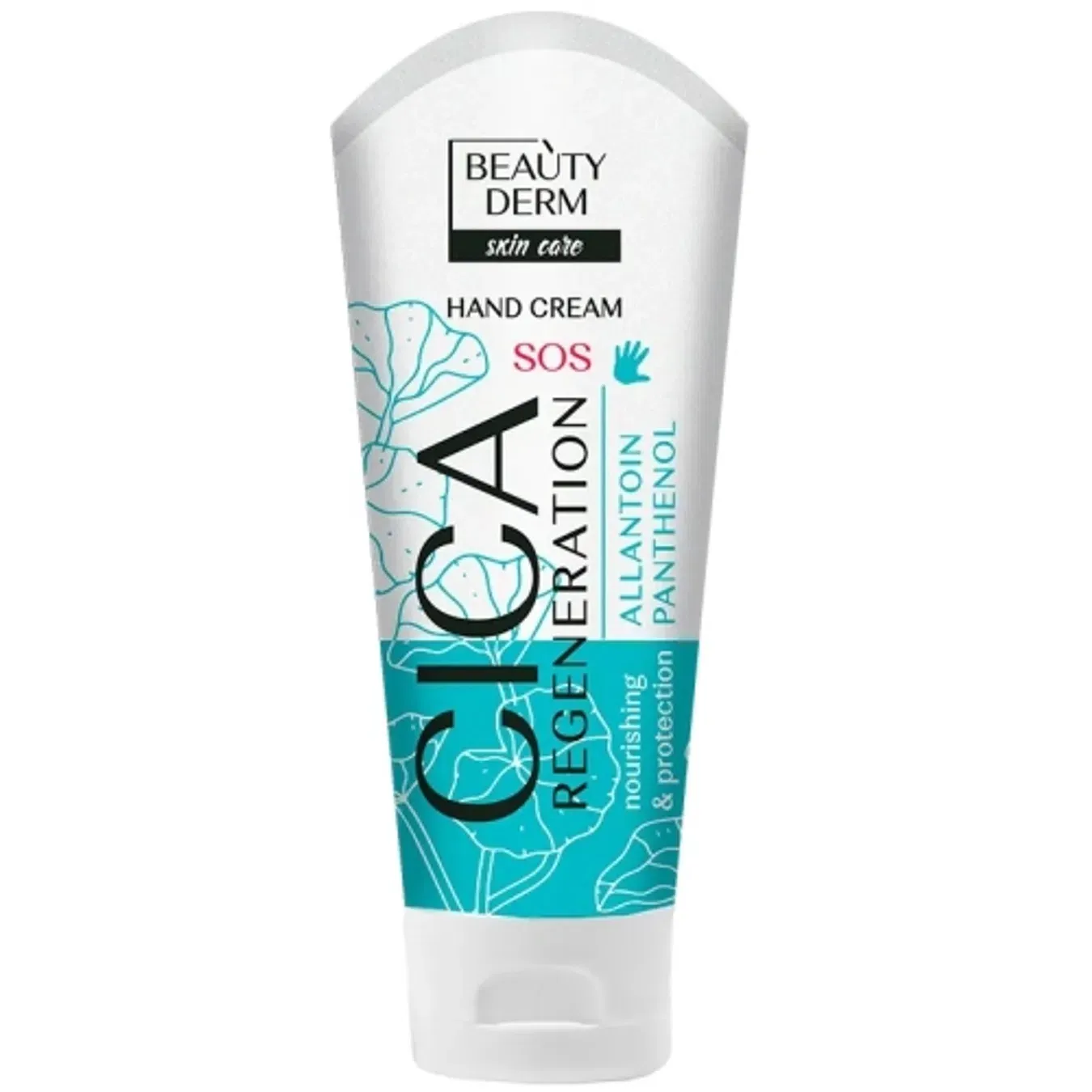 Крем Beauty Derm (Б`юті Дерм) SOS Cica для рук Регенеруючий 75 мл - Фото 1