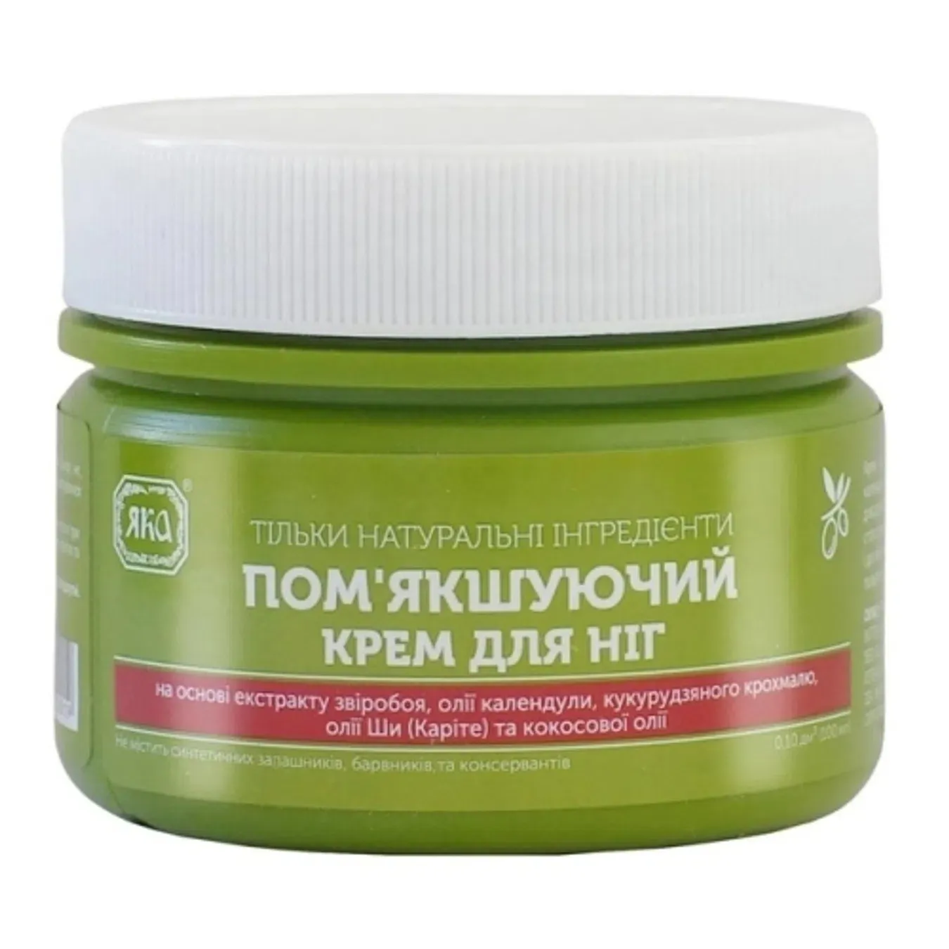 Крем Яка для ніг Пом’якшуючий 100 мл - Фото 1