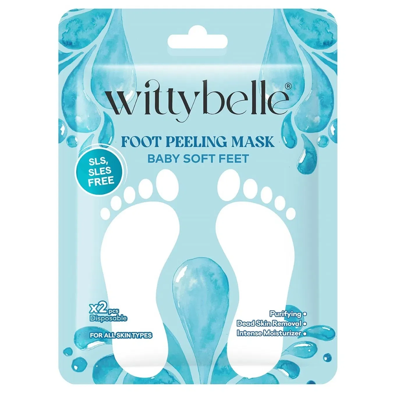 Маска-пілінг Wittybelle (Віттібелл) Foot Peeling Mask для ніг 16 г - Фото 1