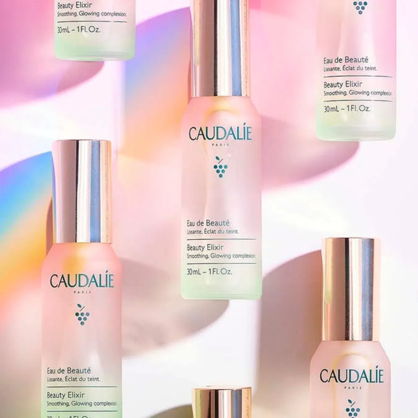 Набір Caudalie (Кодалі) Beauty Elixir (Бьюті Еліксир Детокс) 30 Set 2025 Еліксир-вода для краси обличчя 30 мл, Детокс-маска 15 мл - Фото 1