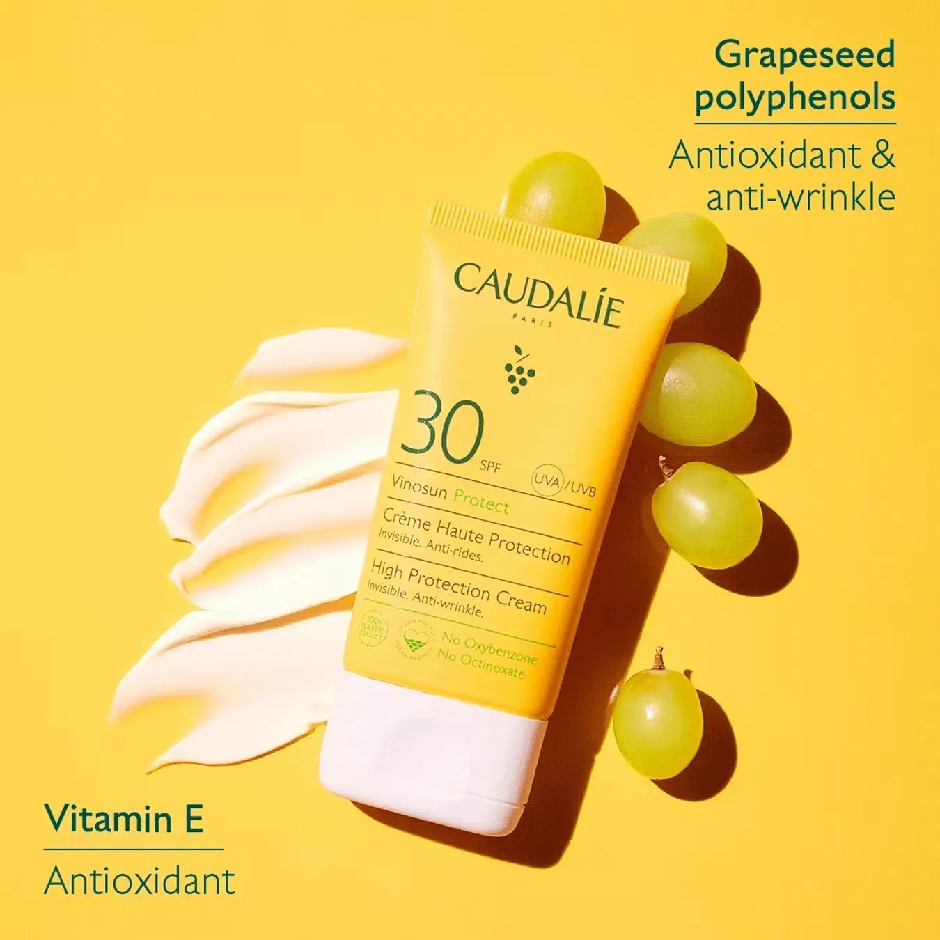 Крем Caudalie (Кодалі) Vinosun (Віносан) сонцезахисний для обличчя  SPF 30 50 мл - Фото 1