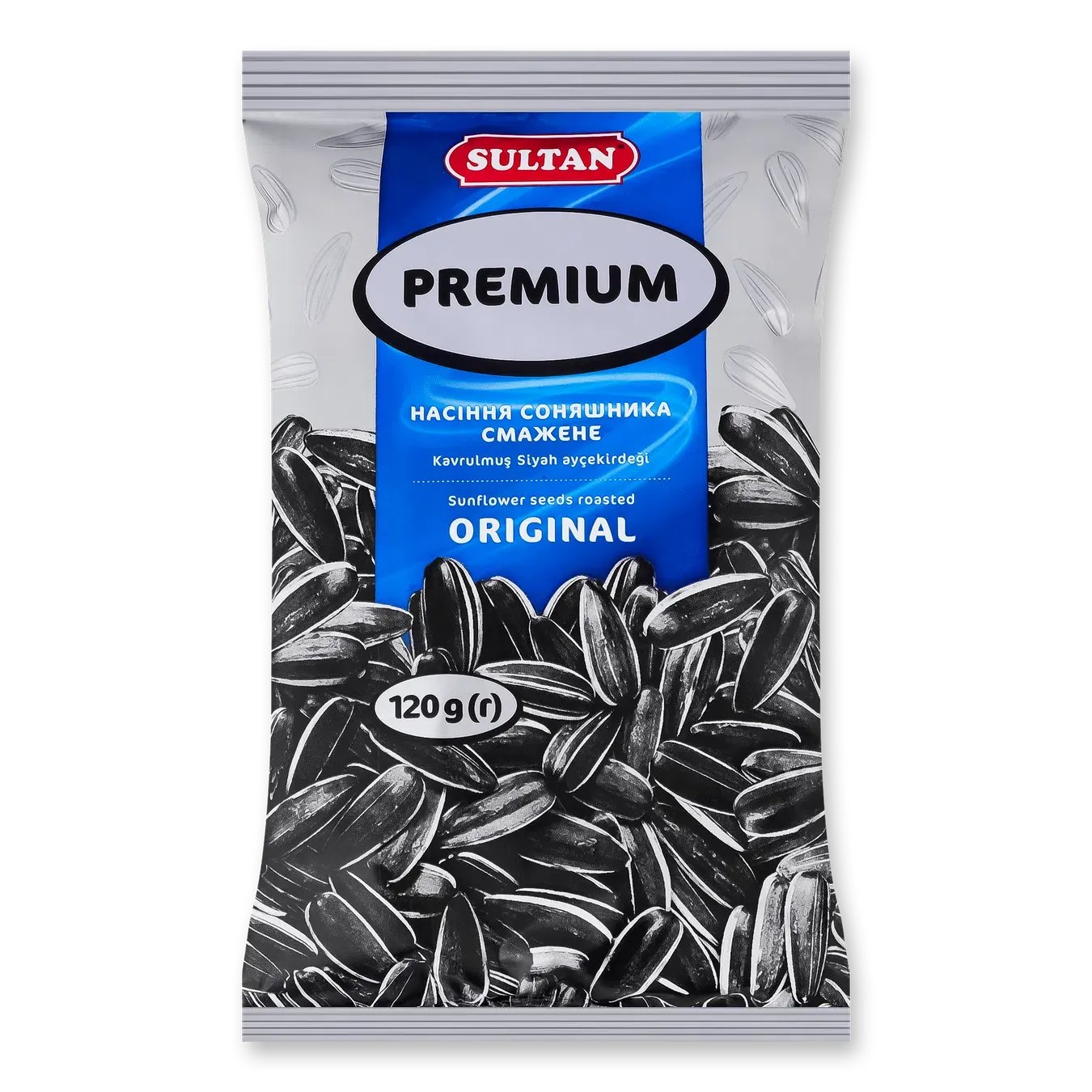 Насіння соняшника Sultan Premium Original смажене - Фото 1
