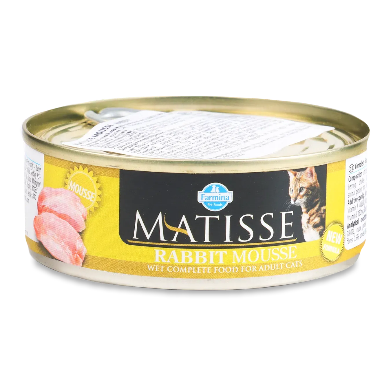 Корм для котів Farmina Matisse Rabbit Mousse - Фото 1