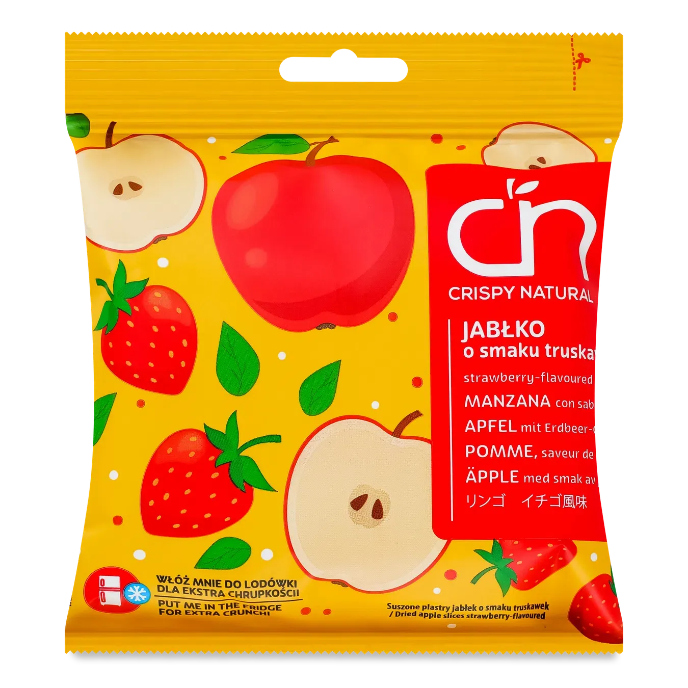 Чипси фруктові Crispy natural Яблуко зі смак полун - Фото 1