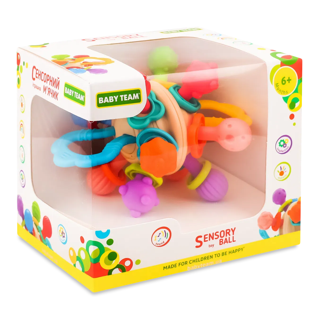Іграшка Baby Team Сенсорний м'ячик - Фото 3