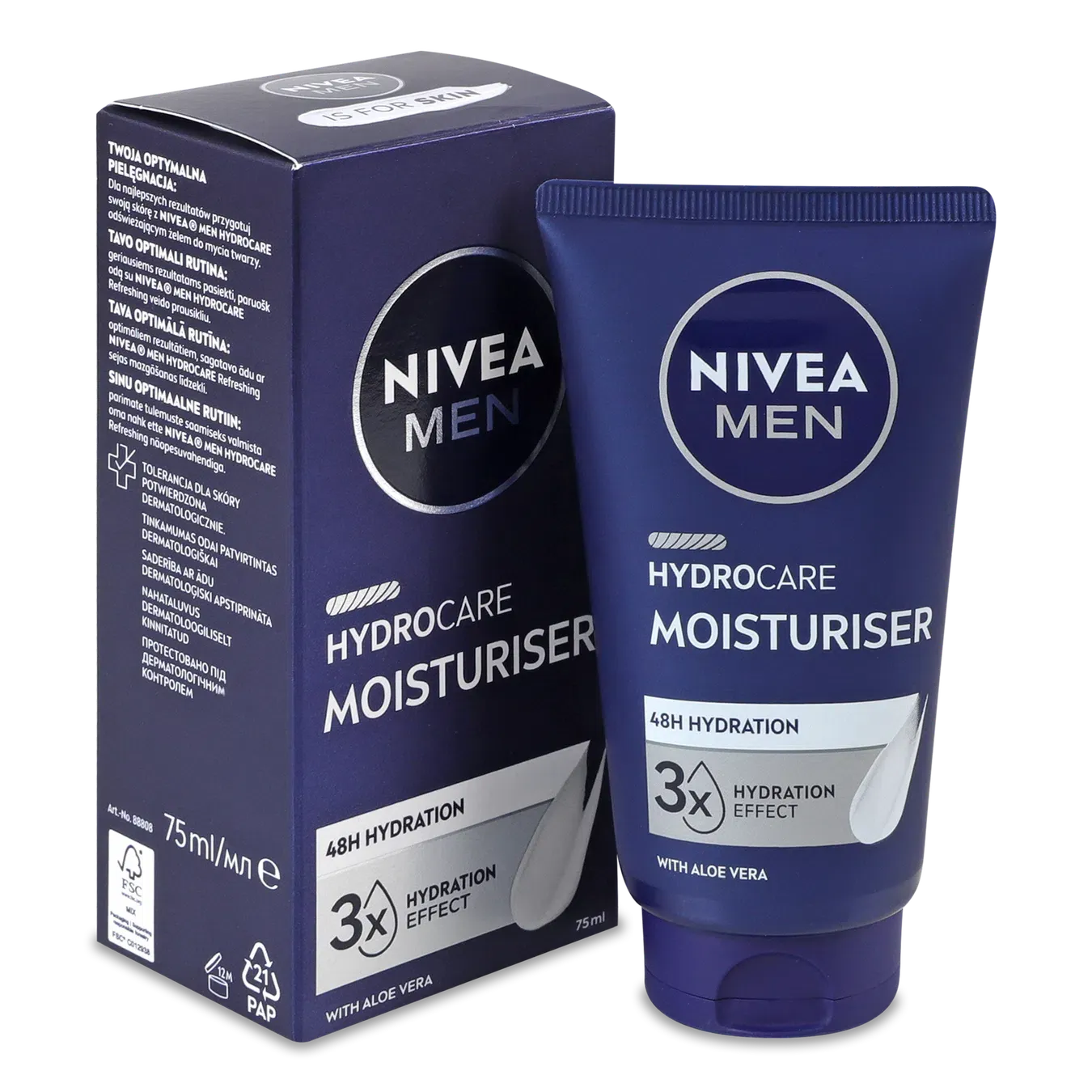 Крем Nivea Men Гідродогляд зволожуючий - Фото 1