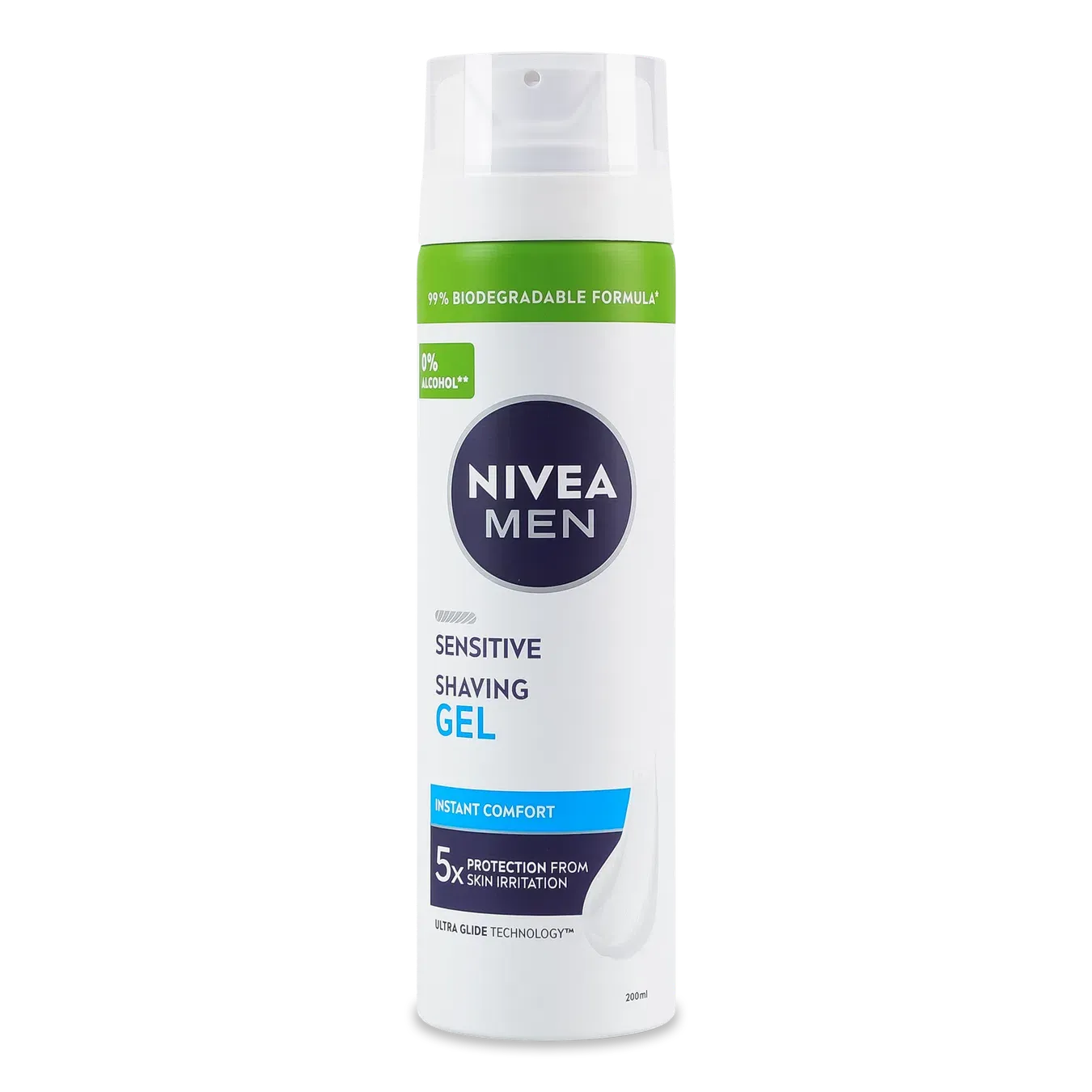 Гель для гоління Nivea Men Instant Comfort Sensitive - Фото 1