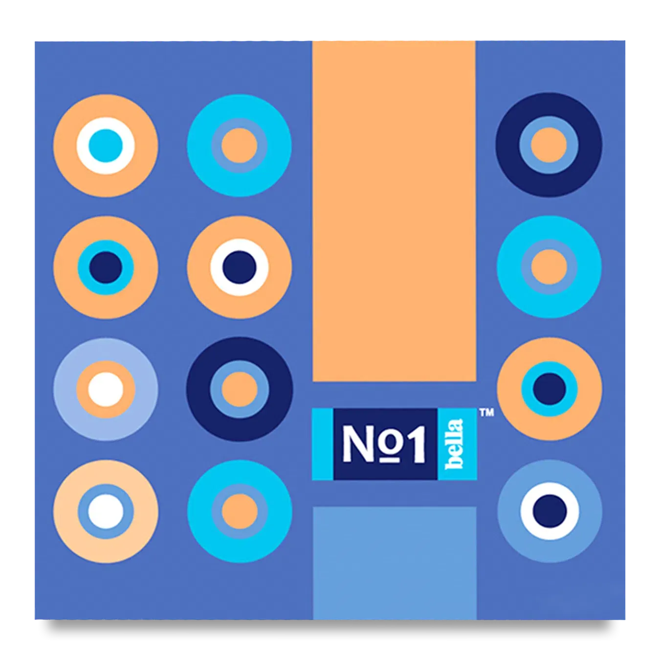 Хусточки паперові Bella №1 універсальні 2-шарові - Фото 1