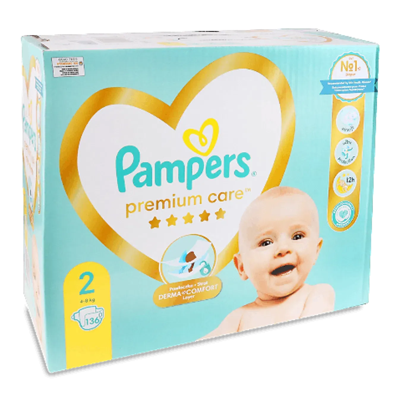Підгузники Pampers Premium Care Mini 4-8кг - Фото 1