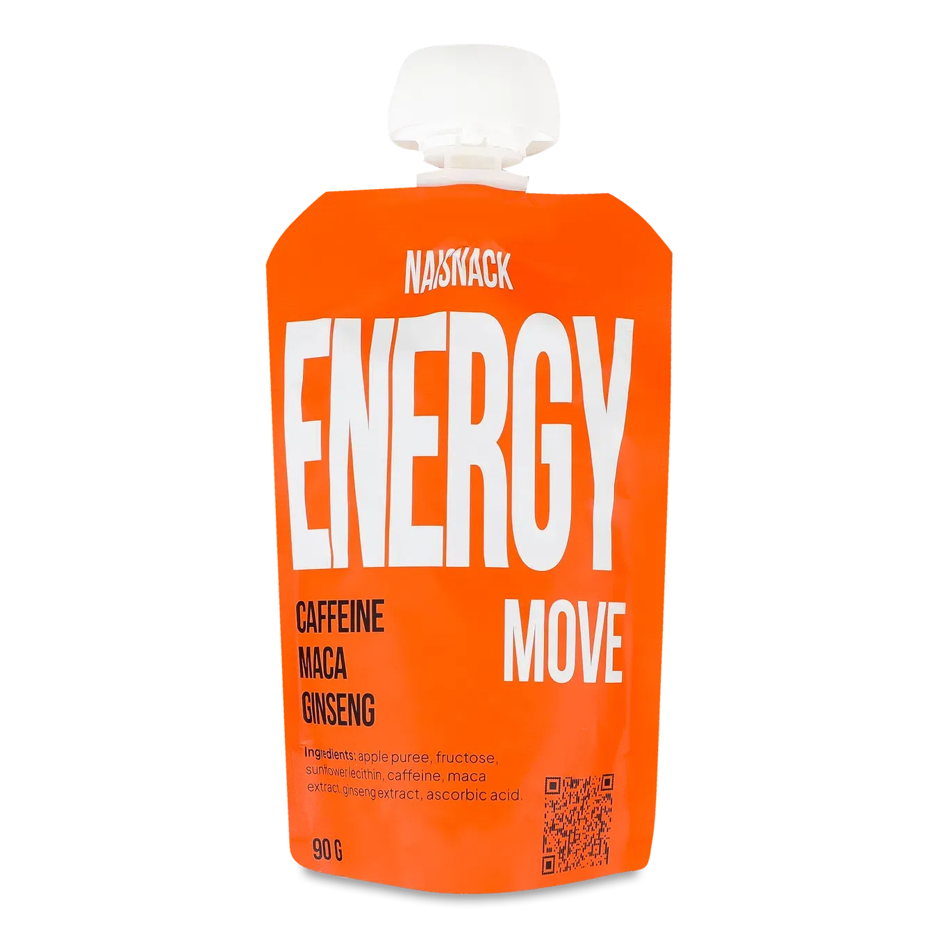 Снек-пюре Naisnack Енергія яблучне гомогенізоване - Фото 1