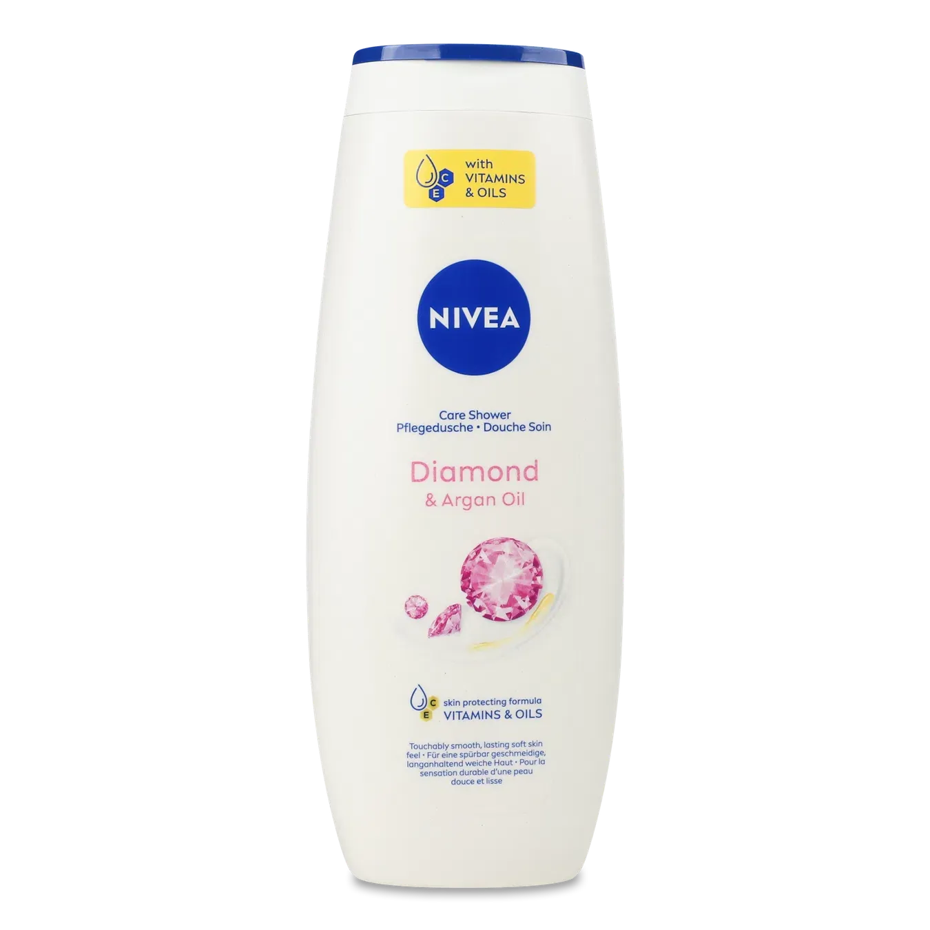 Гель-догляд для душу Nivea Diamond&Argan oil - Фото 1