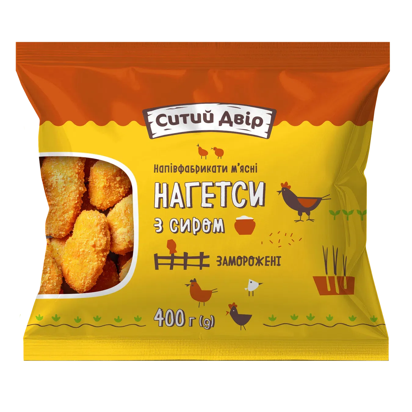 Нагетси Ситий двір з сиром заморожені - Фото 1