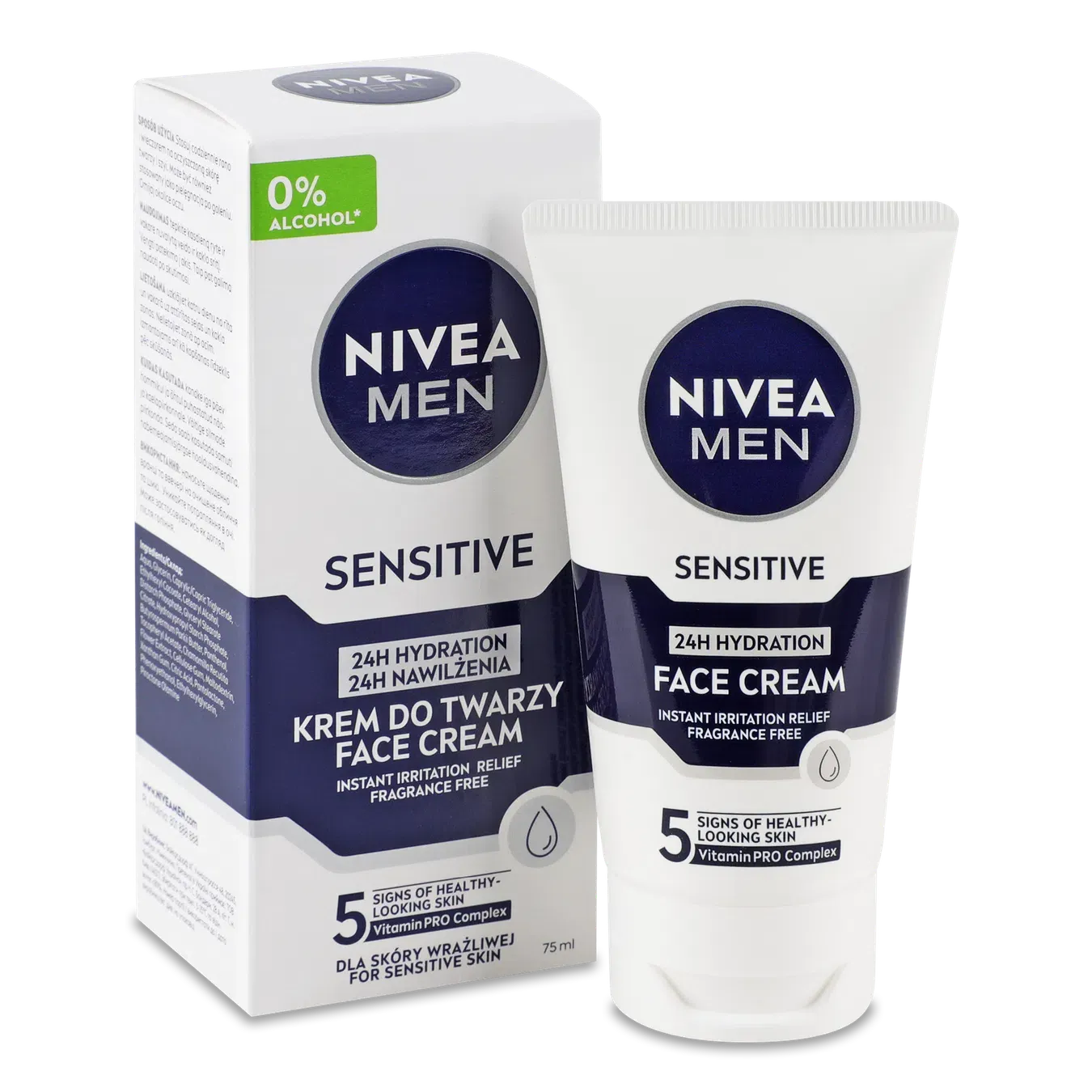 Крем Nivea Men зволожуючий для чутливої шкіри - Фото 1