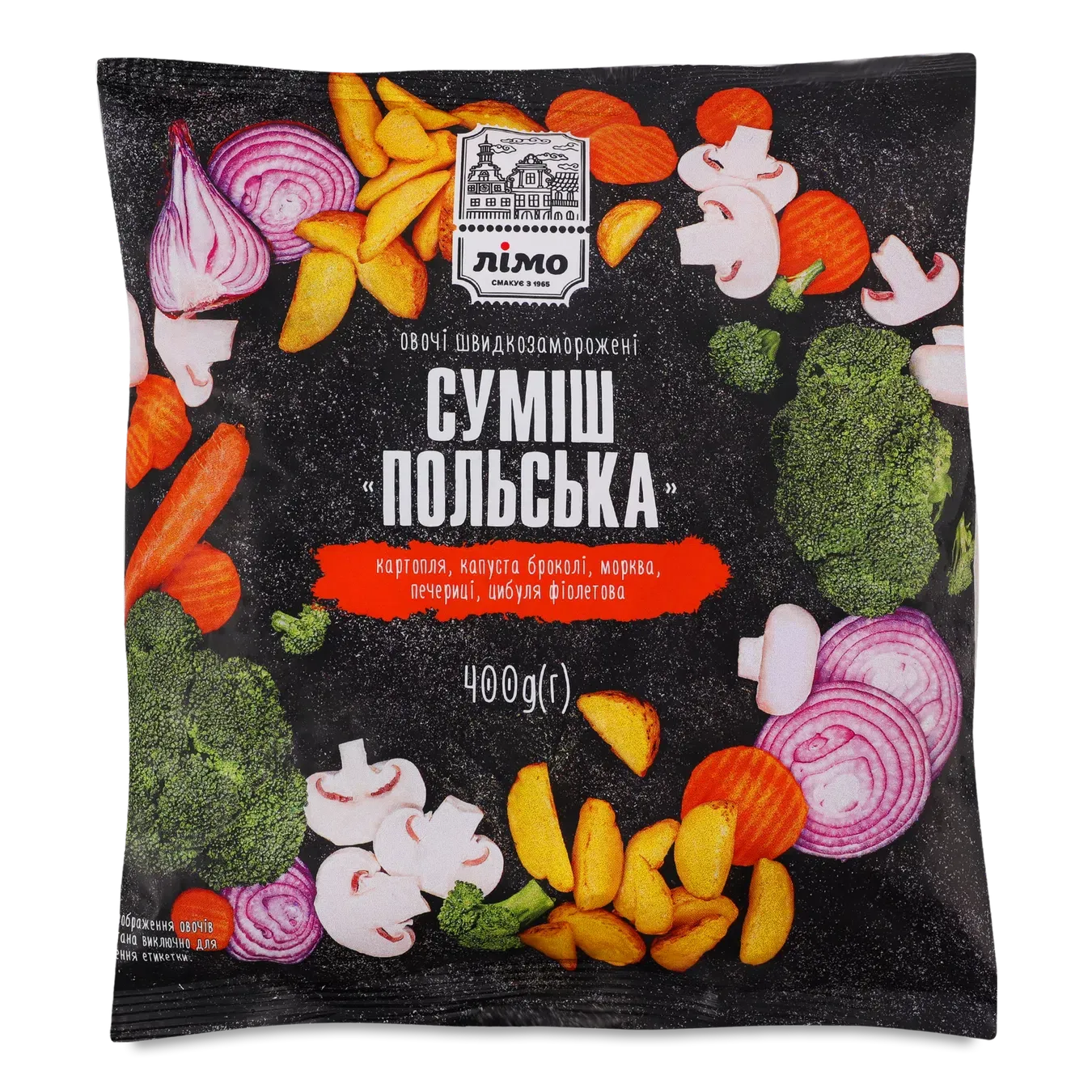 Суміш овочева «Лімо» «Польська» швидкозаморожена - Фото 1