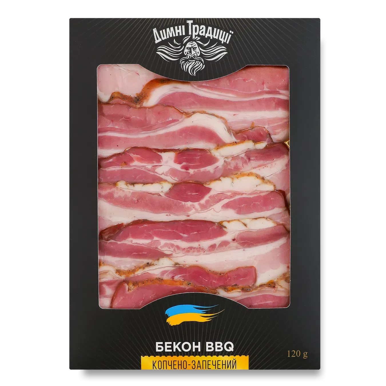 Бекон Лавка Традицій Димні Традиції BBQ к/з нарізка - Фото 1