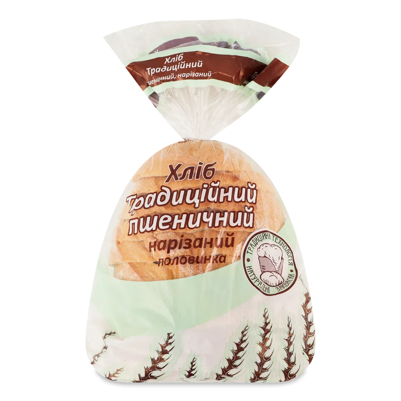 Хліб Добрий Традиційний пшенич полов нарізаний ОХК - Фото 1