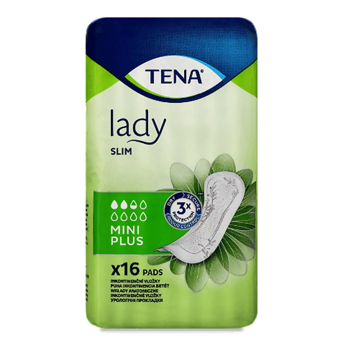 Прокладки урологічні жіночі Tena Lady Slim Mini Plus - Фото 1