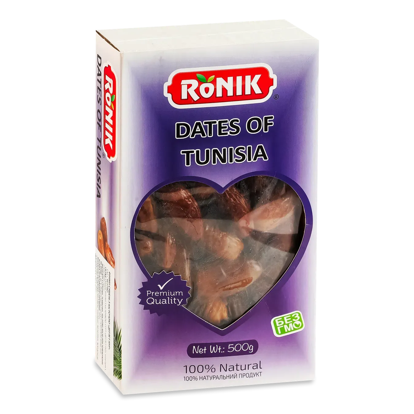 Фініки RoNIK Деглет Нур сушені з кісточкою в сиропі - Фото 1