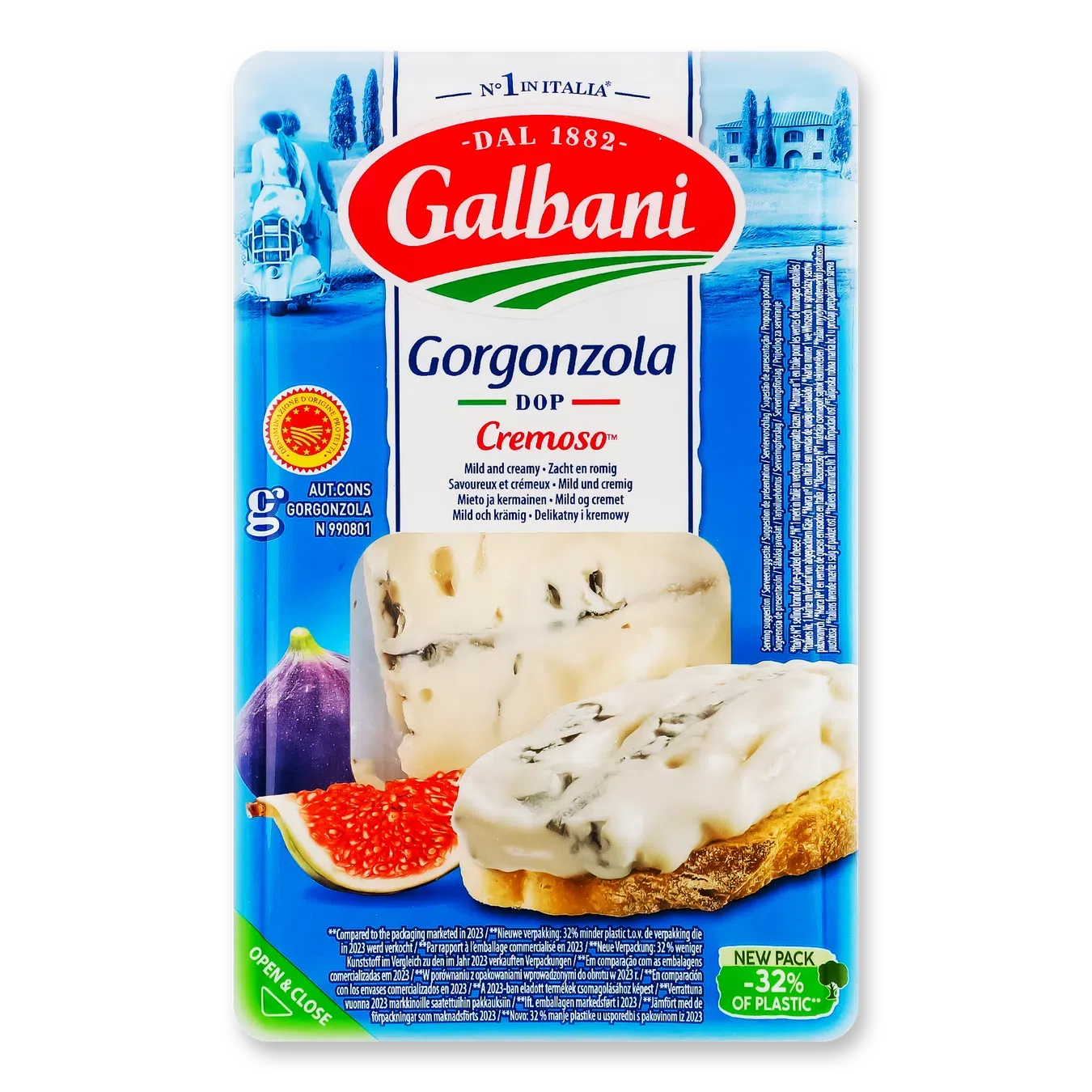 Сир Galbani Горгонзола Кремосо 48% - Фото 1