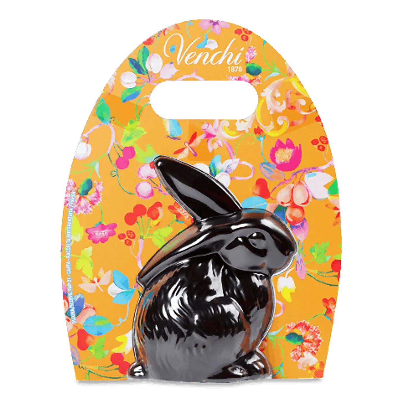 Фігурка Venchi «Кролик», чорний шоколад - Фото 1