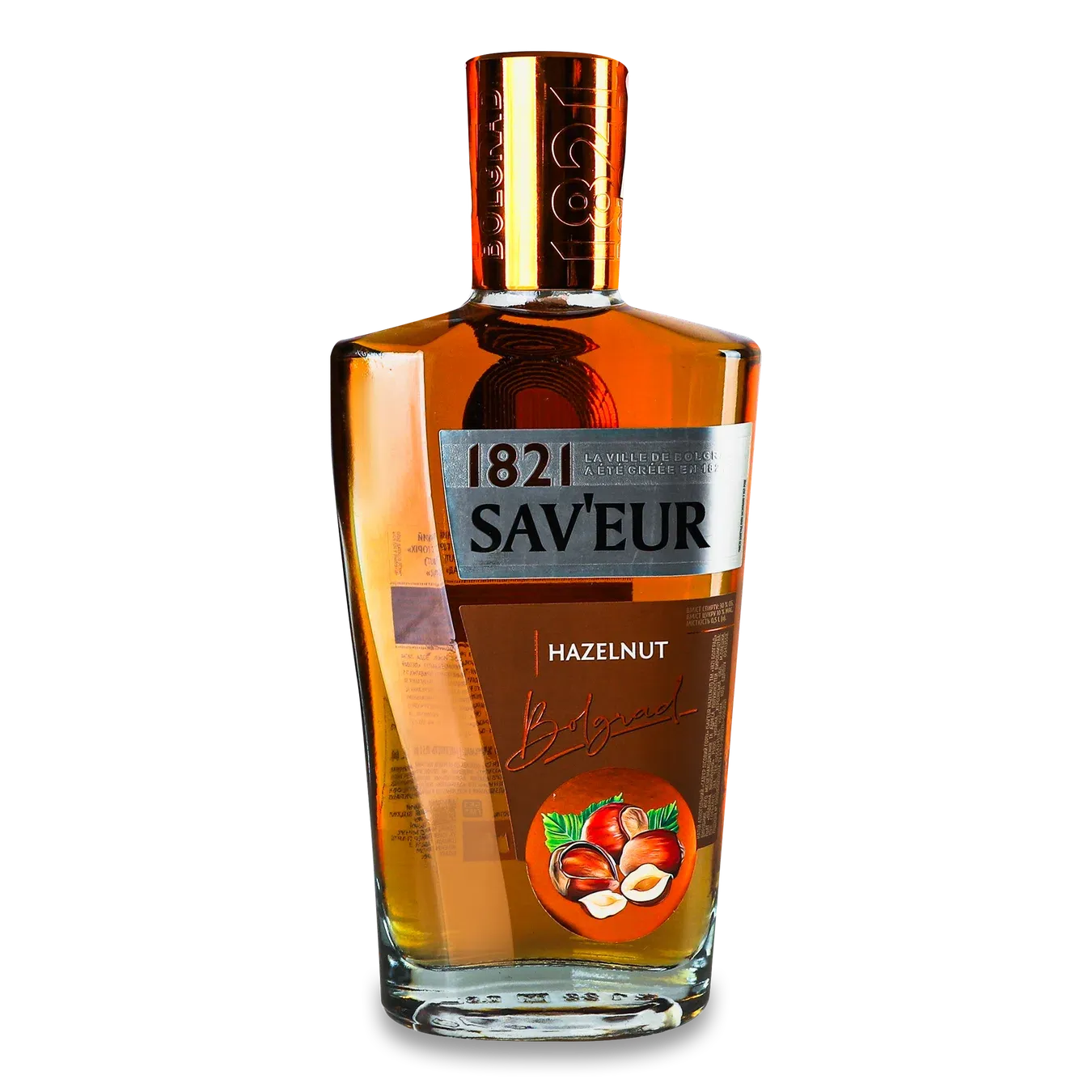 Напій алкогольний Bolgrad Sav'Eur 1821 Hazelnut - Фото 1